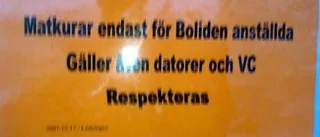 Toalettförbud infört (och upphävt) i Aitik