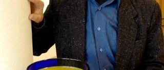 En glasmästare visar upp sig på Konstgillet