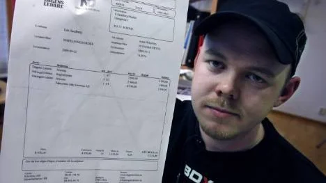 Företagaren Erik Sandberg, Rosvik, anser sig vara lurad av Sincerus och tänker inte betala en krona till företaget. (Arkivbild)