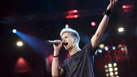Erik Grönwall förbereder sig för "Idol"-finalen: "Jag vaknade i morse och såg Globen utanför fönstret. Det känns ju. Det har varit en väldigt lång resa", säger han. Foto: Mikael Andersson / SCANPIX