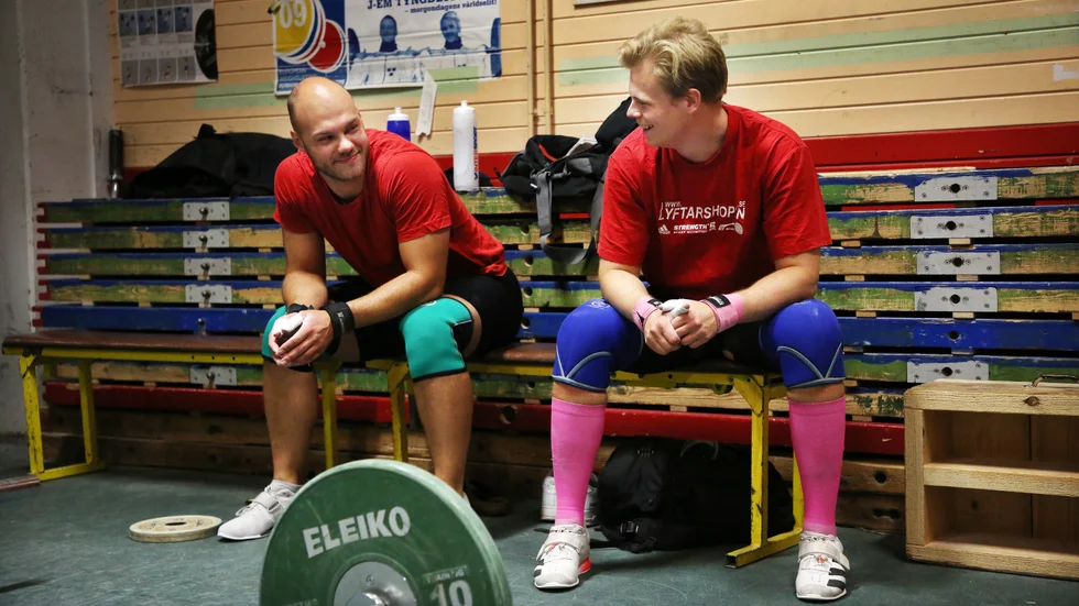 Segeryran har lagt sig, men Pontus Lind och Oskar Stillman lyfter nästa säsong i elitserien med Visby AK.