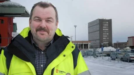 LUGN. Personalstyrkan ska anpassas till den lägre produktionsnivån, men Harry Rantakyrö är lugn nu när förhandlingarna mellan arbetsgivaren och Gruvtolvan fortsätter efter påskledigheten. Foto: Åsa Poromaa