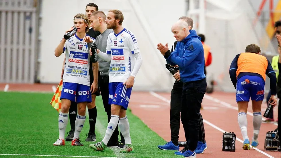 Stolt. IFK Luleås tränare Fredrik Waara var stolt över sitt lags insats i kvalet.
