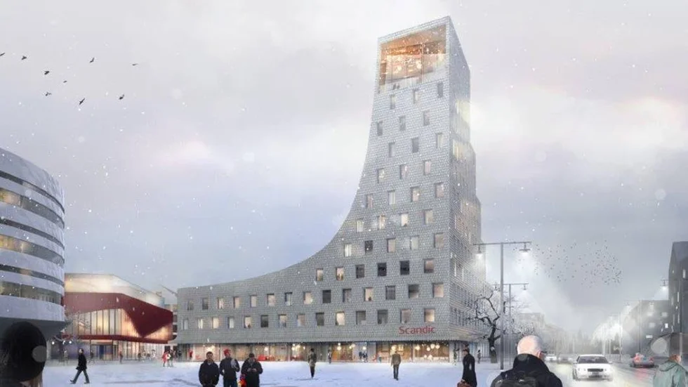 NYTT HOTELL. Skanska vill bygga ett hotell i kvarter 10. Om allt flyter på enligt plan blir det byggstart 2018.