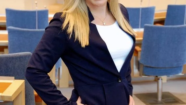 Jessica Rosencrantz (M). Vice ordförande i trafikutskottet. Foto: Lilly En