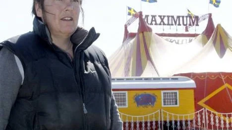 Turnéledaren Helena Schist berättar att det är ett särskilt liv att bo på en cirkus.