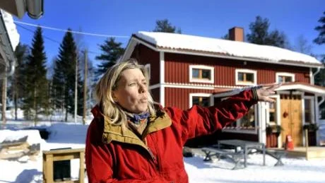 UTVECKLAS HELA  TIDEN. Verksamheten vid Hertsöns miljögård utvecklas hela tiden. Verksamhetschef Christina Oja har massor med planer för framtiden.