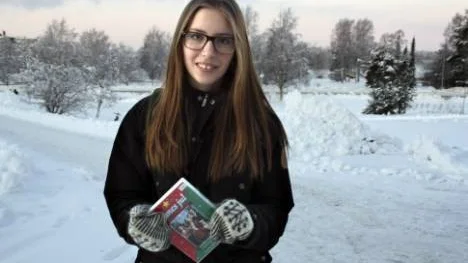 Hanna Dahlbäck gillar julkalendern, hennes favorit är "Sunes jul" från 1991.