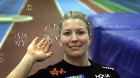 Kulstöterskan Helena Engman, Riviera Friidrott vann i går Folksam GP i Sollentuna efter att ha stött 17.61 meter. (Arkivbild)