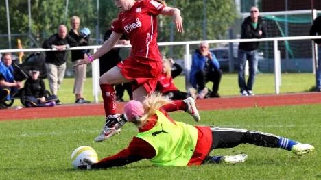 Lisa Renlund är ett framtidslöfte. I Gothia Cup gjorde hon mål när Piteå IF:s F15-lag avancerade till A-slutspel efter tre vinster. (Arkivbild)
