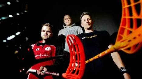 Wibax Patriots har förstärkts med tre spelare till den här säsongen i norra innebandyettan. Från vänster: Jonas Strandelin, Jimmie Olsen och Petter Nilsson.