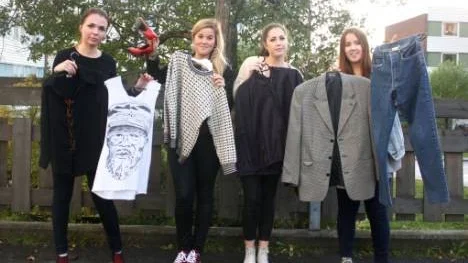 Petra Tegnevall, Fanny Lindblom, Lydia Berglund och Emelie Nilsson är tjejerna bakom den kommande second hand-affären Lost and Found. "Vi ville öppna ett ställe för ungdomar att vara", säger de.