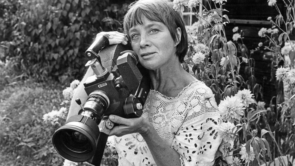 Mai Zetterling var svensk skådespelerska, filmregissör och författare. Arkivbild.