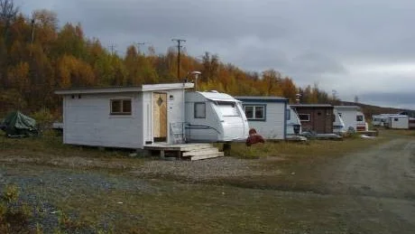 SPIKETÄLT. Exempel på de så kallade spiketälten som byggts vid Ritsems husvagnscamping.