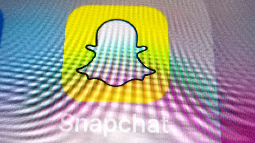 Snap, bolaget bakom meddelandetjänsten Snapchat, rasar i efterhandeln. Arkivbild.