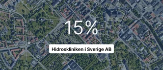 Rejält ökad omsättning för Hidroskliniken – även resultatet förbättrades