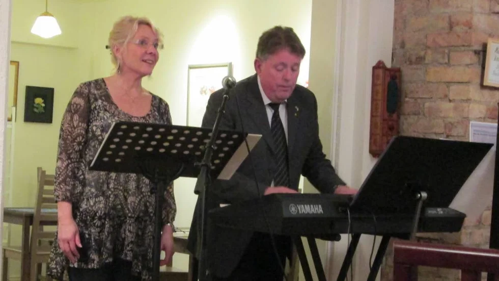 Konsert. Eva Plumppu och Lennartt Johansson.
