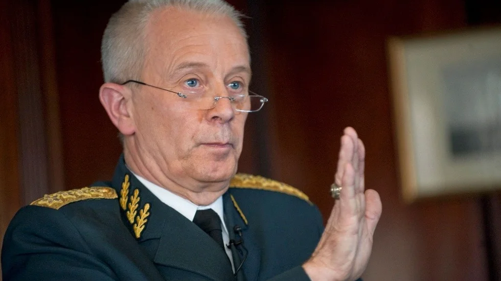 Överbefälhavaren (ÖB) Sverker Göranson.