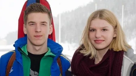 LOVANDE JUNIORER. Håll utkik efter de lovande skidskyttarna Linus Karlsson, 18 och Amanda Lundström, 14 under SWECUP-finalen 16-17 mars.