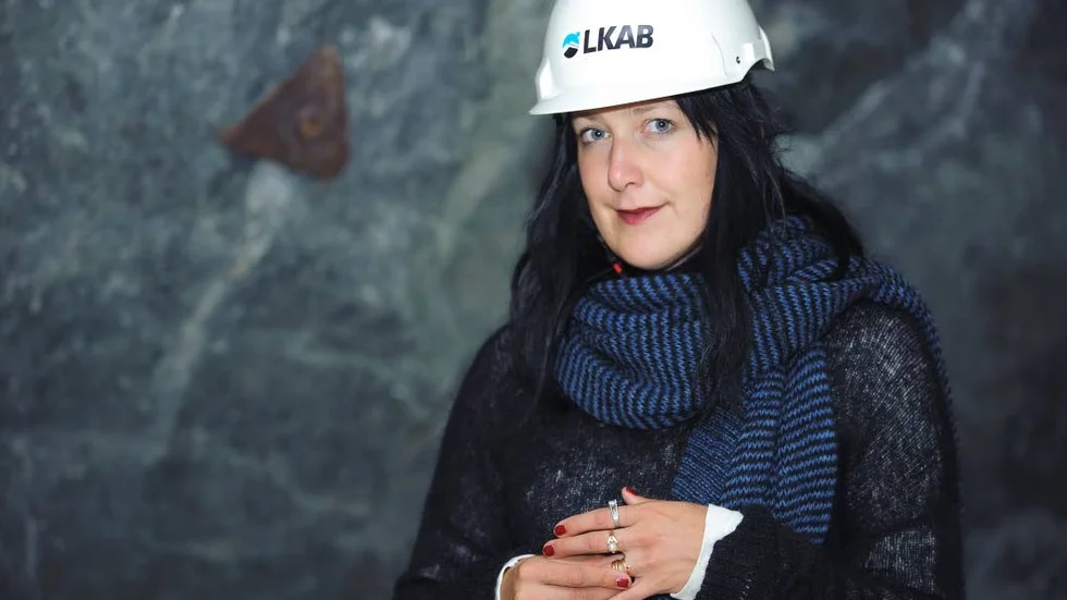 Bokpris. Ida Linde fick Norrlands litteraturpris 2015 för sin roman "Norrut åker man för att dö".