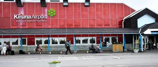 Kiruna flygplats fortsätter öka