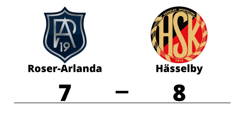 Rosersberg Arlanda IBK förlorade mot Hässelby SK IBK
