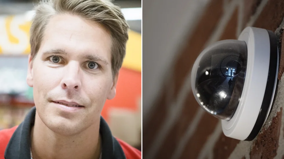 Emil Remröd är handlare på Ica Maxi i Katrineholm, där ett rån skedde på onsdagen. Polisen kommer att titta på film från butikens kameror för att förhoppningsvis kunna identifiera rånaren. 