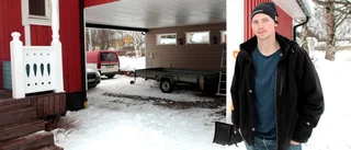 Nya skotern borta efter fräck stöld