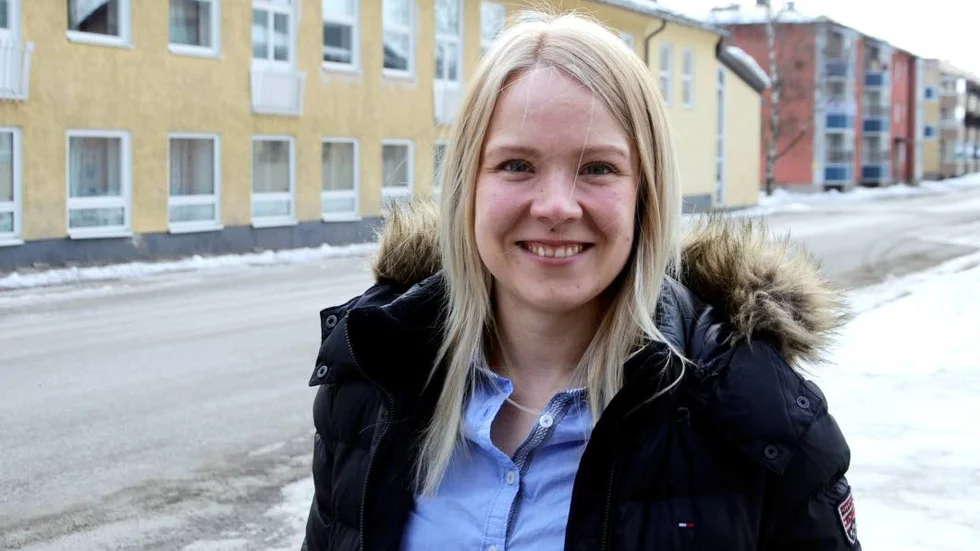 Lyssnar. Minttu Hietamäki säger att det starka motståndet i Sverige får bolaget att satsa på mer information. Några inplanerade informationsmöten i Sverige har man dock inte i dagsläget.