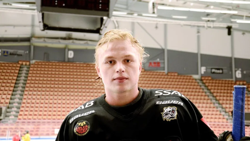 Sinom Brännvall, Luleå Hockey J20 förra säsongen.