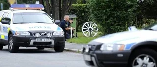 En man skjuten vid rån