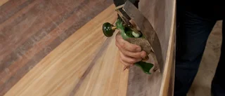 Snidaren i Laxne hoppas kunna leva på sin hobby