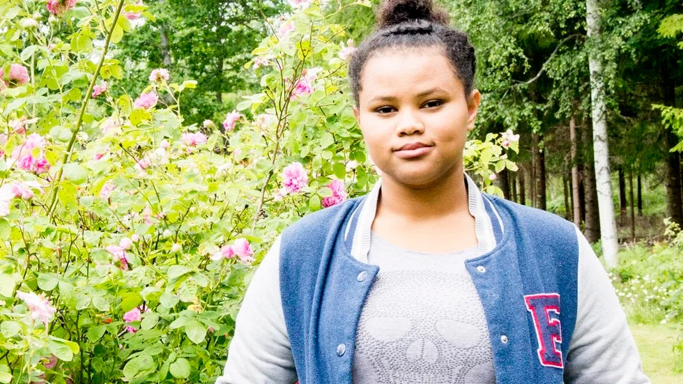 "Skolan har varit jättebra. Jag älskar min klass. De har spelat en jättestor roll för att jag ska trivas i skolan", säger Elzit Mokonen som siktar på högre studier.