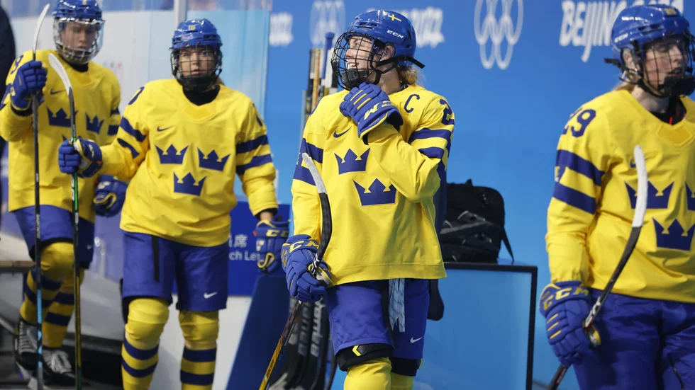 Sveriges trupp till ishockey-VM i Danmark. Arkivbild.