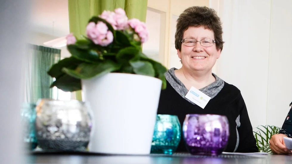 Elisabet Broms, administrativ assistent på Integrationsenheten i Vingåker.