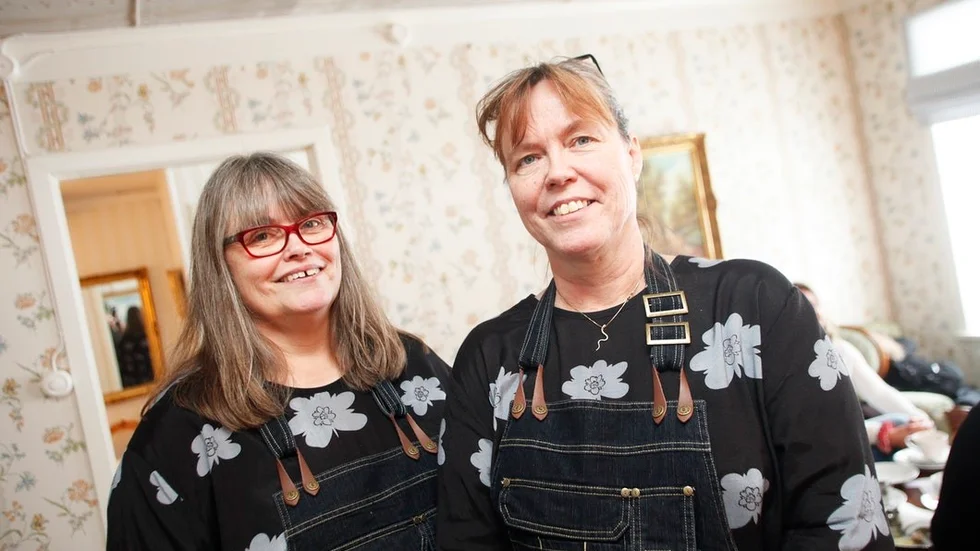 Katarina Landqvist och Caroline Eriksson.