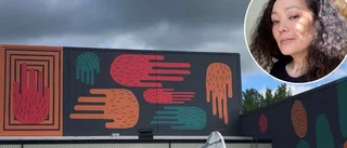 Blandade reaktioner på nya väggmålningen: ✓"Skitsnyggt!" ✓"Vad i helvete är det där?"