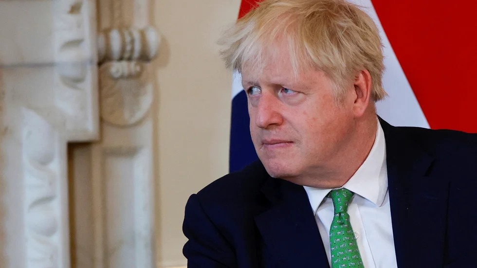 Statsvetaren Nicholas Aylott tror att de två ministeravhoppen tvingar Boris Johnson att avgå. Arkivbild.