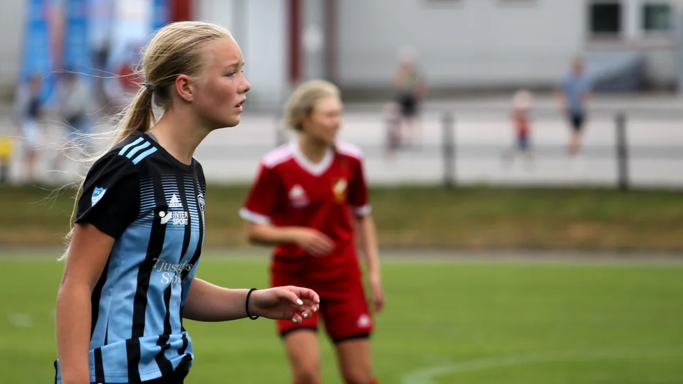 Eneby nästa är det som väntar Hanna Nilsson och Västervik Damfotboll.