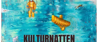 Rutinerade skådespelaren gestaltar Kulturnattsaffischen