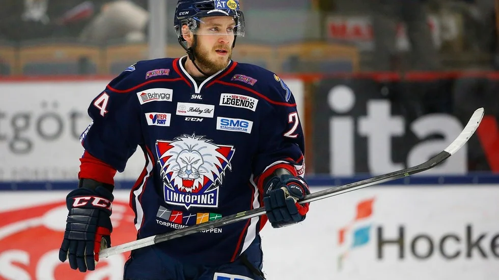 Fredric Andersson när han senast var i ett SHL-lag.