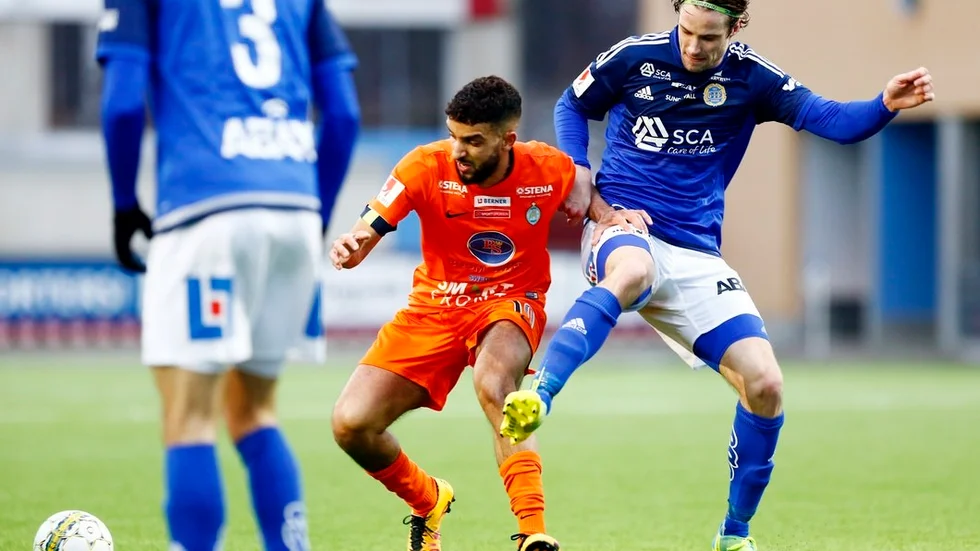 Omar Eddahri har gått skadad och missat några träningsmatcher. Nu har han börjat träna igen och kanske finns han med på lördagen mot Hammarby.