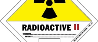 Hamnen har tagit emot 1000 ton radioaktivt material