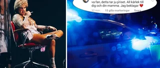 Kvinna misshandlad under Mia Skäringers föreställning – får stöd av stjärnkomikern