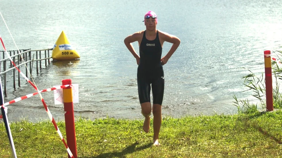 KSS-tjejen Linnéa Fredriksson vann 500 metersloppet och heter man Linnéa så kan det ju knappast ha varit en värdigare vinnare.