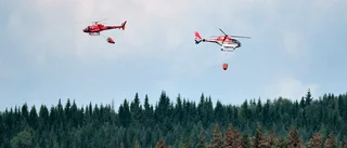 Fortsatt kamp mot lågorna