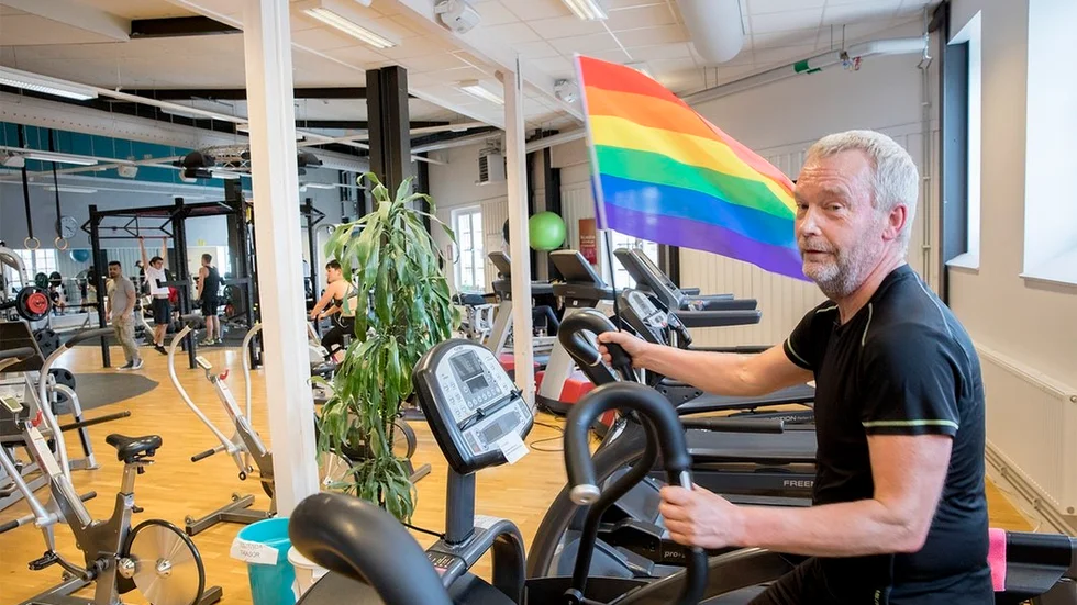 Friskis & Svettis-medlemmen Bert-Inge Claesson kommer gå i årets parad.