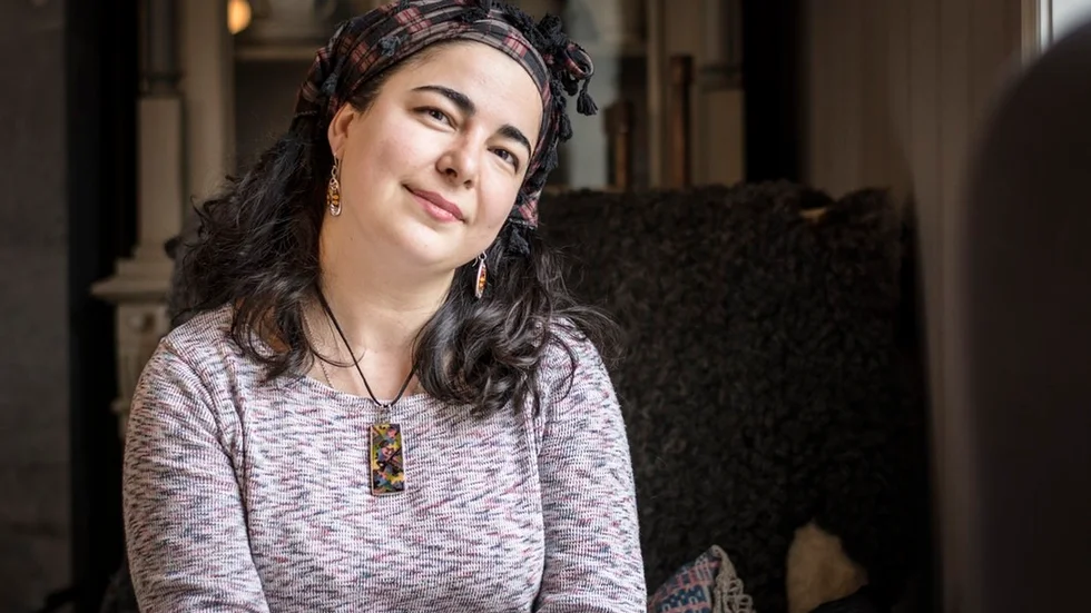 Magda Dolaberidze, konstnär från Tbilisi.