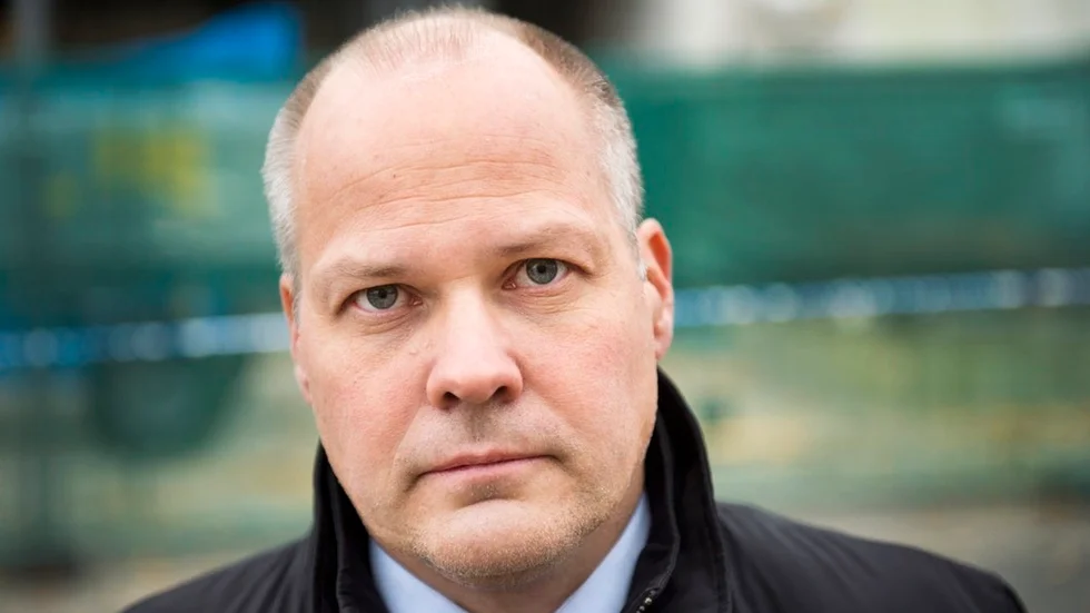 Morgan Johansson (S), justitieminister i Sverige.