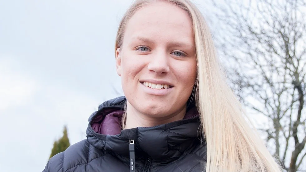 Matilda Plan som nyss avslutat bandysäsongen och satsar hårt på fotbollen i topplaget Eskilstuna United.